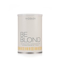 V-COLOR Осветляющая пудра BE BLOND Белая с ухаживающим маслом 500гр.